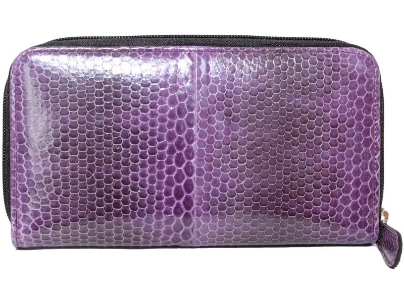 Кошелёк из кожи морской змеи. EXCLUSIVE SN 11-2 Purple - фото 4 - id-p150311304