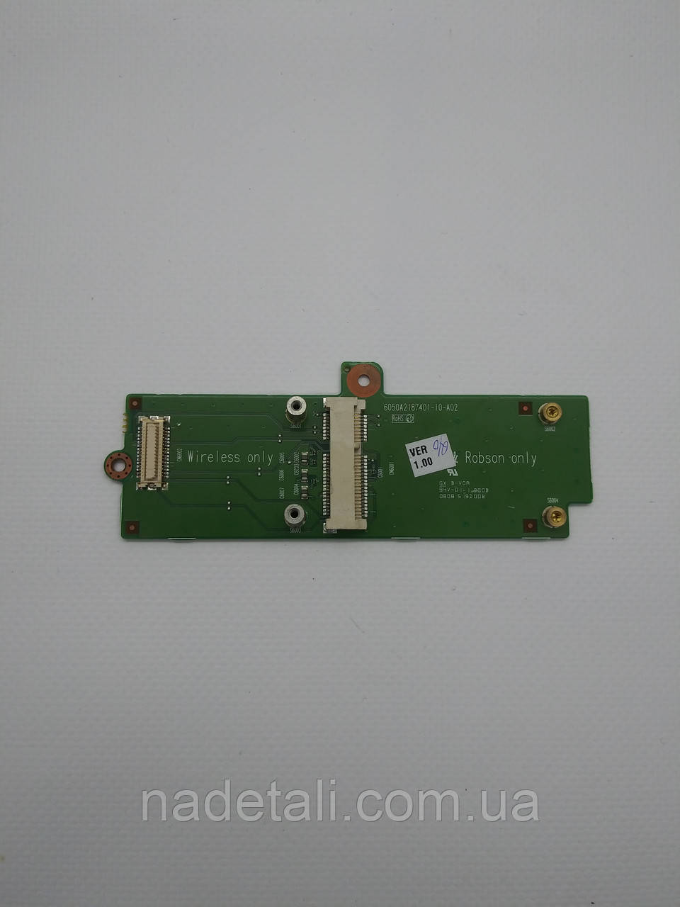 Плата під'єднання WI-FI Acer Aspire 6920 6050A2187401-10-A02