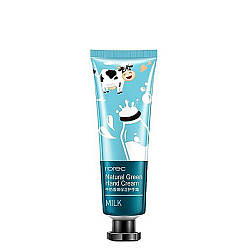 Крем для рук молочний ROREC Milk Natural Green Hand Cream, 30г