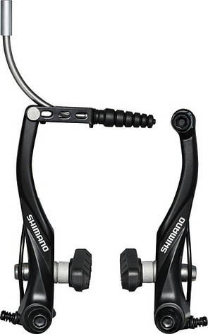 Гальмо Shimano BR-T4000-L з гальм.. колодками S65T чорний, фото 1