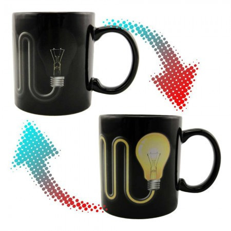 Кухоль хамелеон Лампочка з дротом