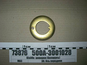 Шайба шкворня (вир-во МАЗ) 500А-3001028