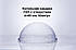 Купольна кришка ПЕТ без отвору для склянок: 300мл, 420мл, 500мл., фото 3