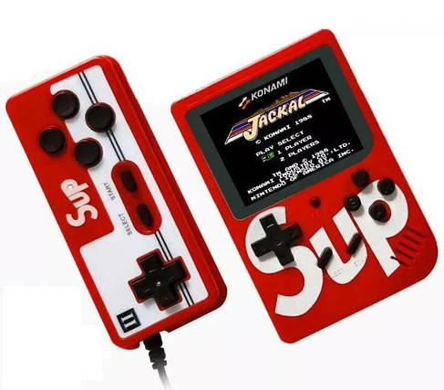 Ігрова консоль з джойстиком GAME SUP MHZ 6927, червона, фото 1