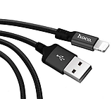 Кабель Hoco X14 Times Speed Lightning 2m (iPhone) Black, фото 3