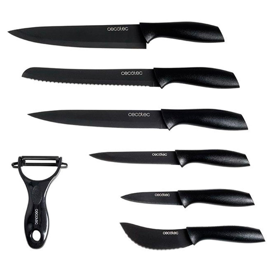 Набір ножів кухонних Cecotec 01012 Titanium, 7 шт, фото 1