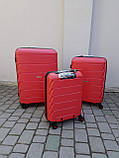 Валіза MADISON 01103 Франція 100% polypropylene валізи сумки валізи на колі, фото 4