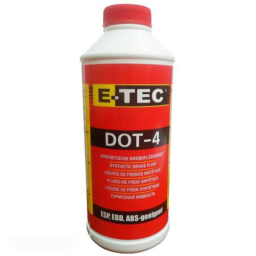 Гальмівна рідина E-TEC ДОТ-4 1л