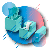 Офісні інструменти та приладдя