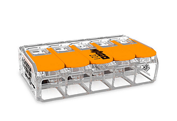 Wago 221-615 сполучна клема 5-а. до 6 мм2 (41А) з важелем