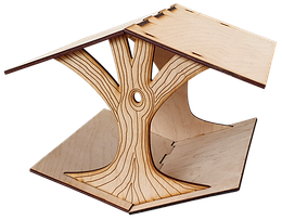 Годівниця No 2 дно як дах 24.5 х 22.5 х 19.7 см AS-4274, F-0231