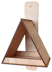 Годівниця No 5 трикутна 18.5 х 12 х 28.8 см AS-4277, F-0234