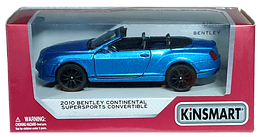 Машинка Kinsmart Bentley Contin. SC, кабріолет KT5353W