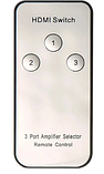 Switch HDMI 3Port , 3 порти HDMI 1080P(3 входи / 1 вихід) перемикач hdmi splitter ІК пульт, фото 4