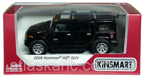 Машинка Kinsmart Hummer H2 SUV 2008 рік KT5337W, фото 1