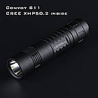 Ліхтарик для туризму Convoy S11 XHP50.2 6500K чорний, фото 4