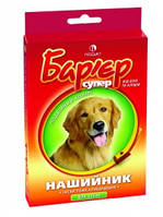 Нашийник Бар'єр-супер проти бліх і кліщів для собак (жовто-червоний) 65 см, Продукт