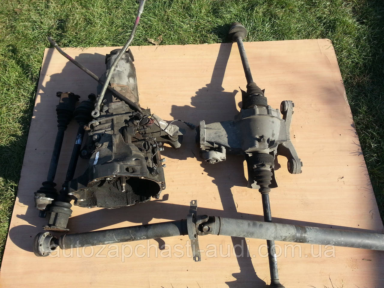 Комплект МКПП DQT, Перехід з автомата на механіку 2.5 тді, 6 сходинок Audi A6 C5, фото 1