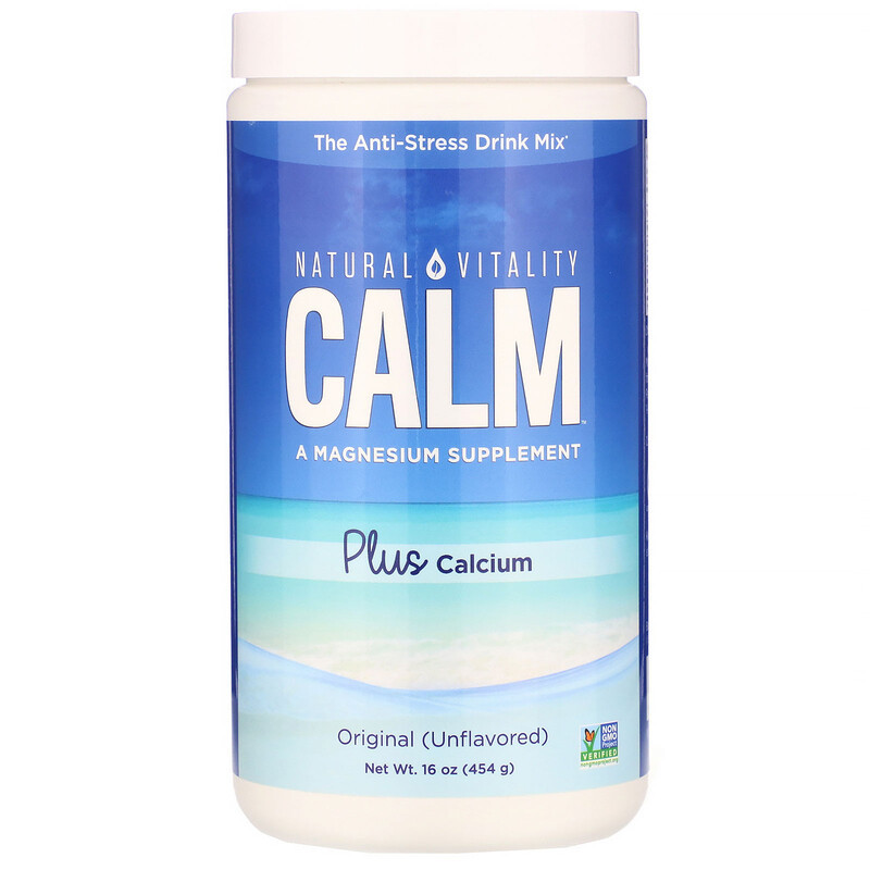 Calm плюс кальцій Natural Vitality, 454 г.