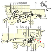 Ланцюг роликовий 208AX 34 E 0600981.0 Claas