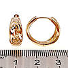 Сережки Xuping з медичного золота, позолота 18К, 23886 (1), фото 2