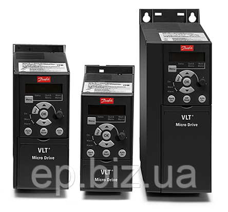 Частотник Danfoss VLT Micro Drive FC51 0,37 КВт 220 В 1Ф вхід, 3ф вихід ...
