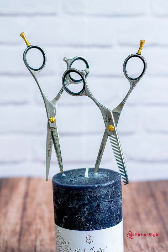 ножиці для стрижки волосся katachi beauty k20255 ножиці з гострими кінчиками