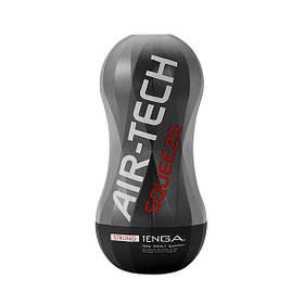 Мастурбатор Tenga Air-Tech Squeeze Strong, корпус, що стискається, щільніший вхід