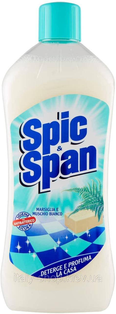 SPIC & SPAN An Detersivo Pavimenti Muschio Bianco Засіб для миття підлоги, 1000 мл, Італія