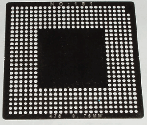 Трафарет прямого нагріву 478 0.76mm