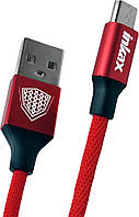 Интерфейсный кабель USB-microUSB 1m Inkax CK-27