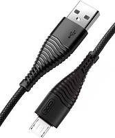 Интерфейсный кабель USB-microUSB 1m XO NB48