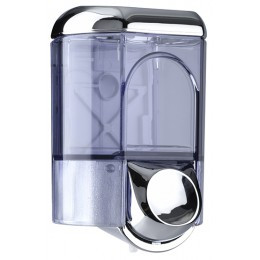 Дозатор рідкого мила пластик хром 561С