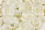 Вафельні квіти «Троянди малі рожеві» — 145 шт., фото 3