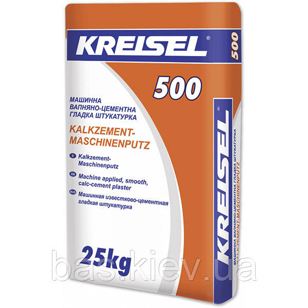Kreisel 500 Штукатурка вапняно-цементна машинна, 25 кг