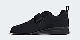 Штангети Adidas Adipower 2 чоловічі чорні, взуття для важкої атлетики та паверліфтингу, фото 2