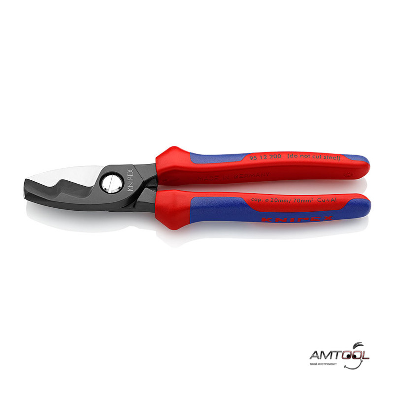 Ножиці для різання кабелів до 20 мм - Knipex 95 12 200