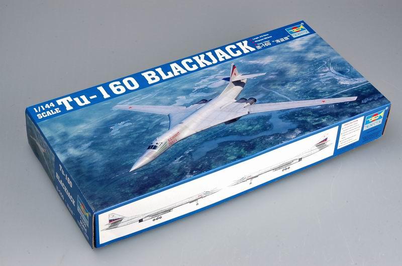 Ту-160 BlackJack. Сборная модель стратегического бомбардировщика в масштабе 1/144. TRUMPETER 03906 - фото 2 - id-p1153288571