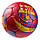 Футбольний м'яч Grippy Barcelona, синій, фото 3