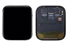 Дисплей (Екран) для розумних годин Apple Watch Series 5 (40mm) з сенсорним склом (Чорний) Оригінал Китай