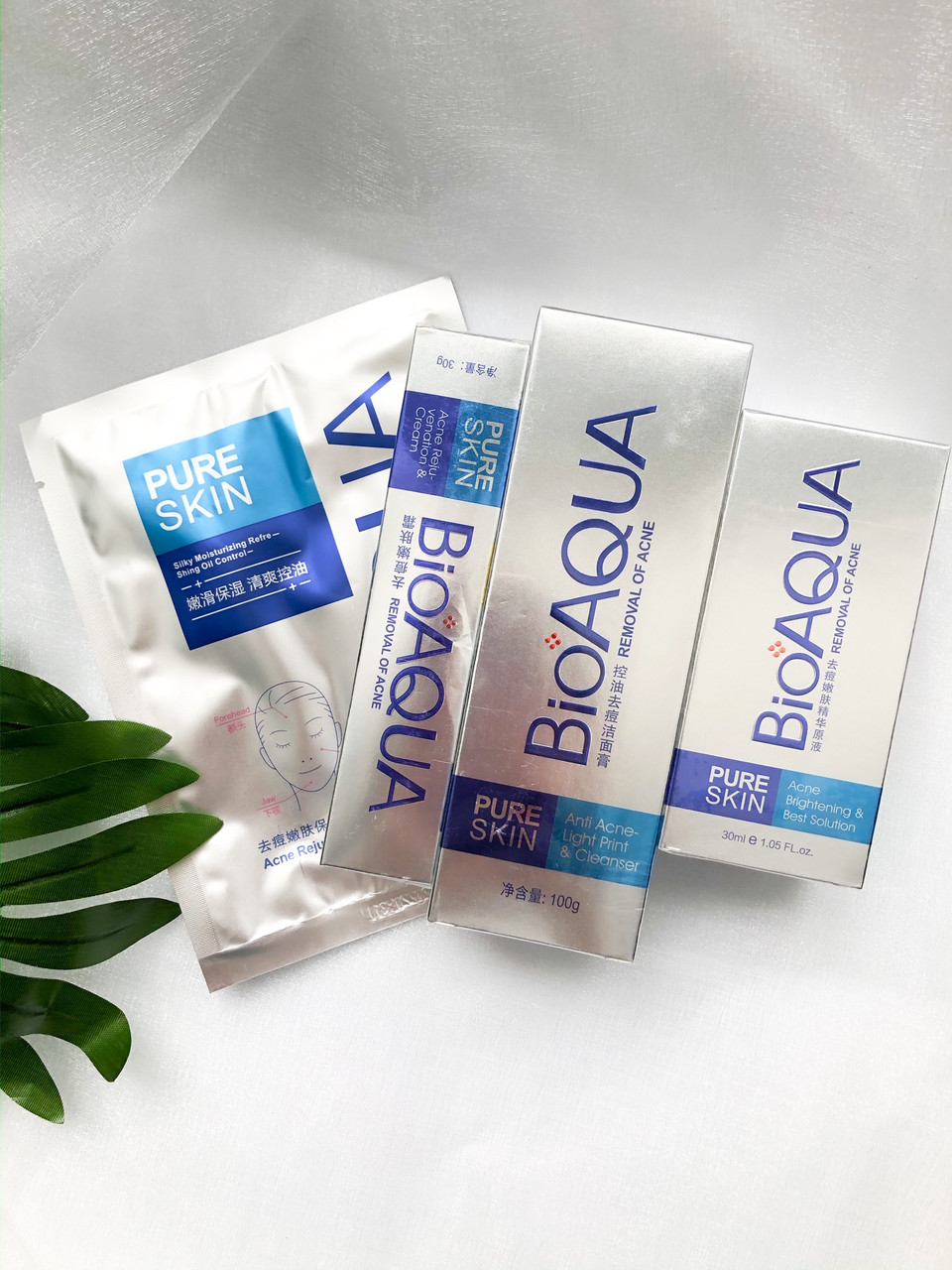 Набір для проблемної шкіри анти-акне BIOAQUA Pure Skin