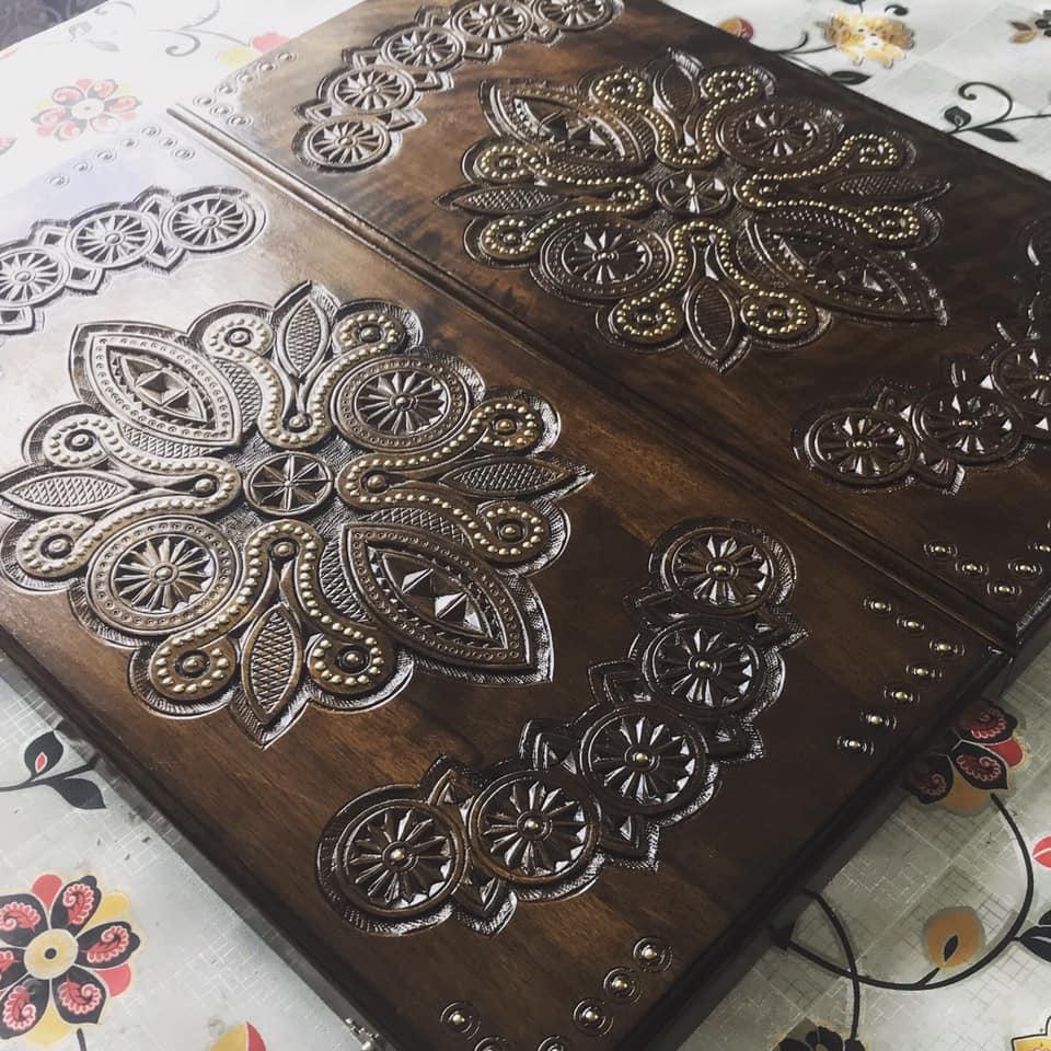 Нарди ручної роботи 53 см Рим2, фото 1