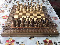 Шахматы-нарды-шашки 50 см на 50 см Королевские 14