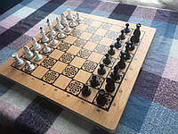 Шахматы-нарды-шашки 50 см на 22 см Аладин 2