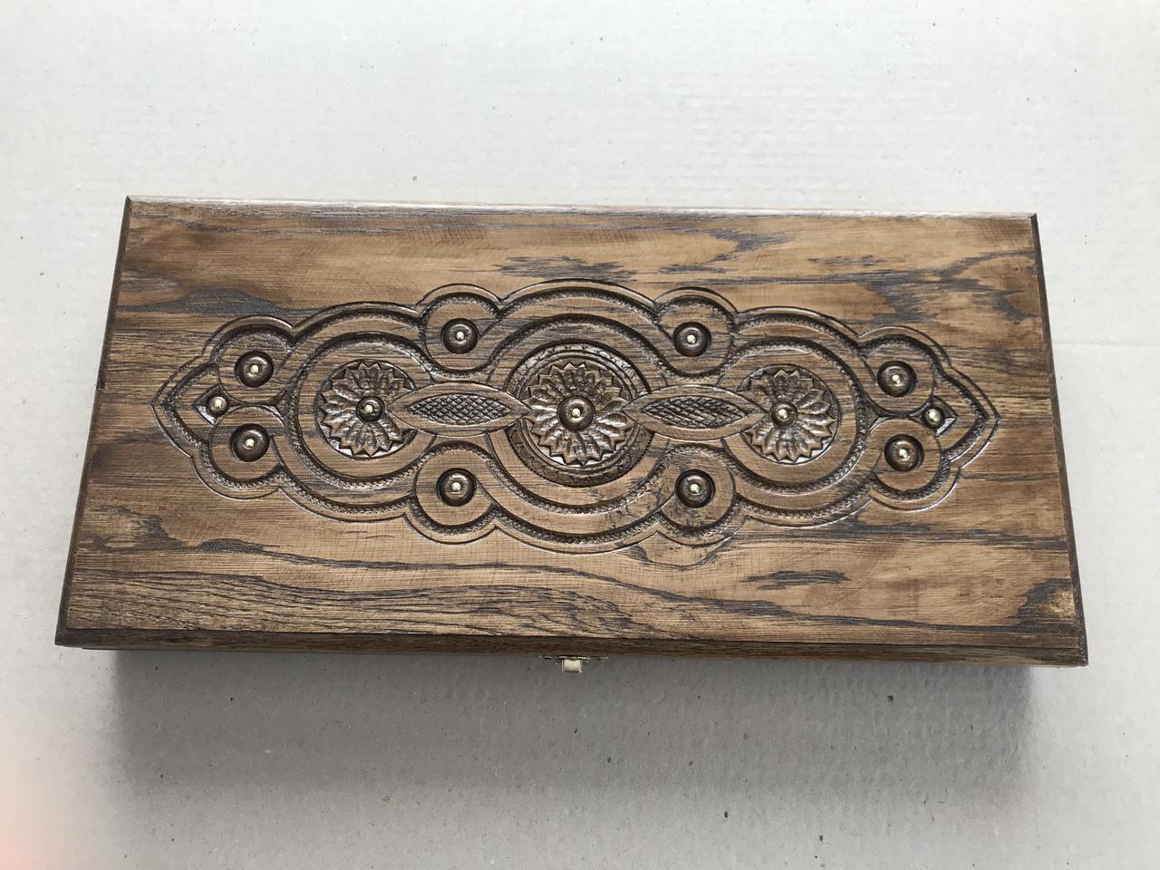 Нарди ручної роботи 40 см на 20 см, фото 1