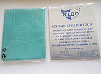 Тканевая салфетка Silbo для чистки ювелирных изделий из серебра и золота