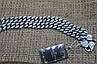 Срібна ланцюжок Панцирні плетіння (Панцир) 145 г, фото 3
