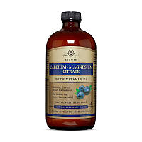 Кальций-магний Solgar Calcium Magnesium Citrate with vit D3 473 ml