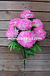 Штучні квіти - Гвоздика букет, 58 см, фото 3