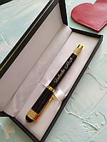 Ручка Глянсова з позолотою на подарунок другу